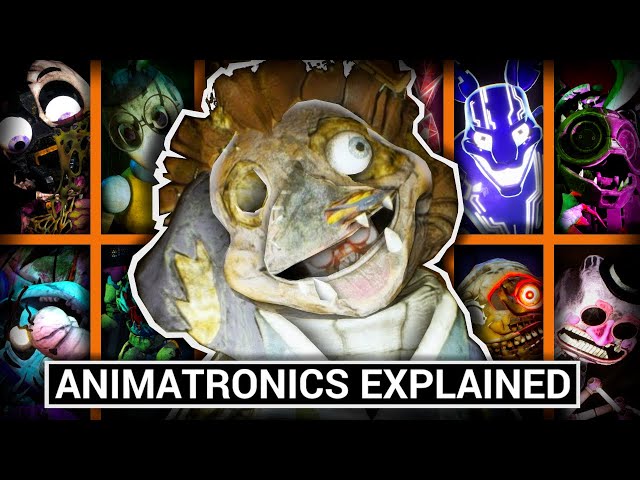 All Animatronics in Five Nights at Freddy's: Security Breach Ruin - Explained