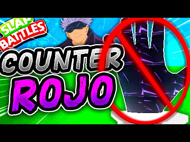 HOW to COUNTER the ROJO Glove 🔮- Slap Battles Roblox