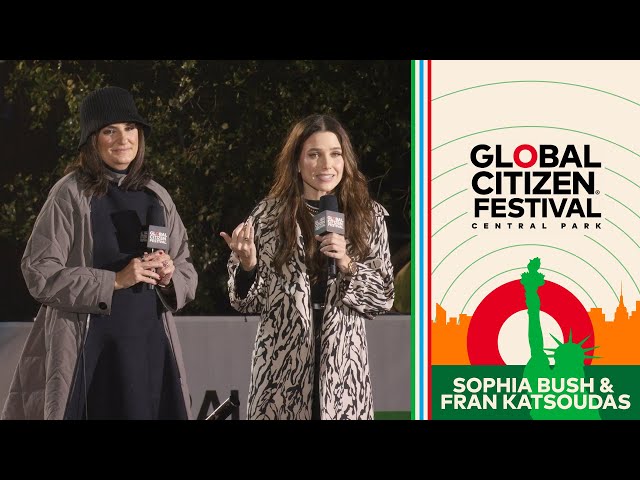 Sophia Bush & Cisco's Fran Katsoudas on Sustainability and Net Zero | Global Citizen Festival 2023