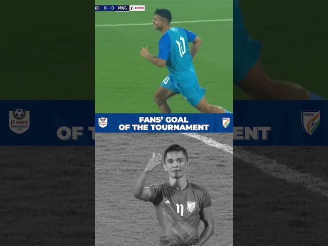 Fan's Goal of the Tournament | Sahal vs Chhetri | Hero Intercontinental Cup 2023