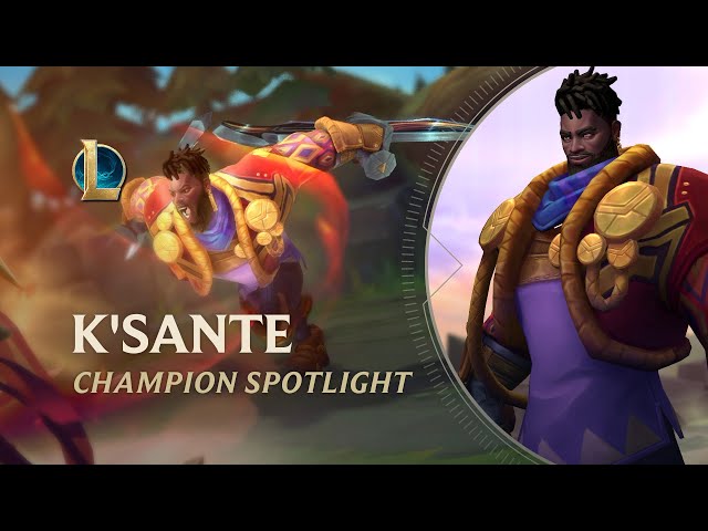 K’Sante Champion Spotlight | Gameplay - League of Legends
