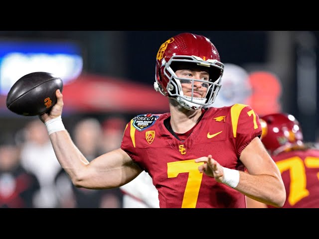 USC QB Miller Moss - First career start - Every play from the 2023 Holiday Bowl