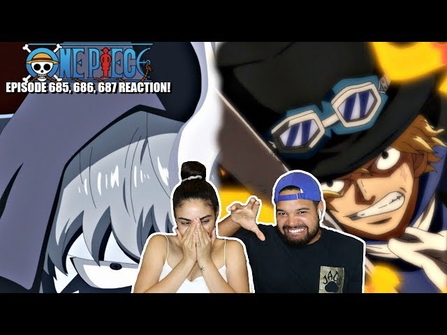 SABO VS FUJITORA! CORAZON KILLED! One Piece Episode 685, 686, 687 REACTION!!!