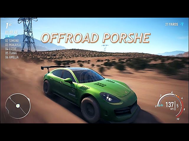 Porsche Panamera OFF-Road Sprint | Full HD 60 FPS | #NFS2023