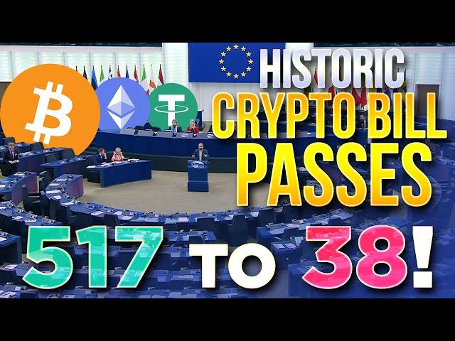 Historic EU Crypto Bill Passes!!✔️ U.S. Holds Emergency Stablecoin Hearing 🚨