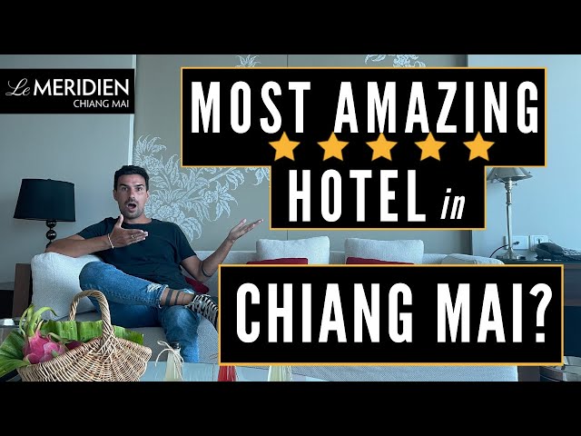 THIS 5-STAR HOTEL IN CHIANG MAI IS AMAZING! (Le Meridien Chiang Mai) THAILAND VLOG