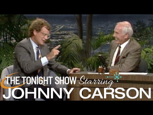 David Letterman Reveals His True Feelings about Jay Leno Hosting Tonight Show, Johnny Carson 1991