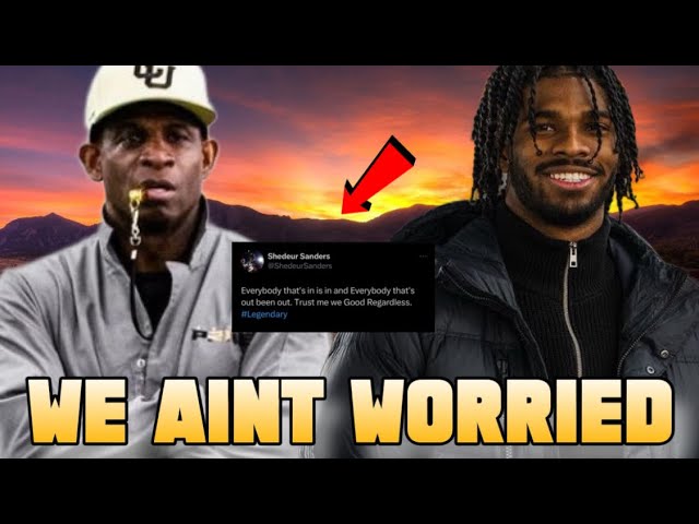 🚨  Shedeur Sanders Just Told The Shocking Truth About Colorado Players Entering The Portal ‼️