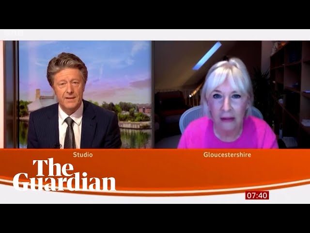 Nadine Dorries refuses to say whether she has spoken to PM recently in awkward interview