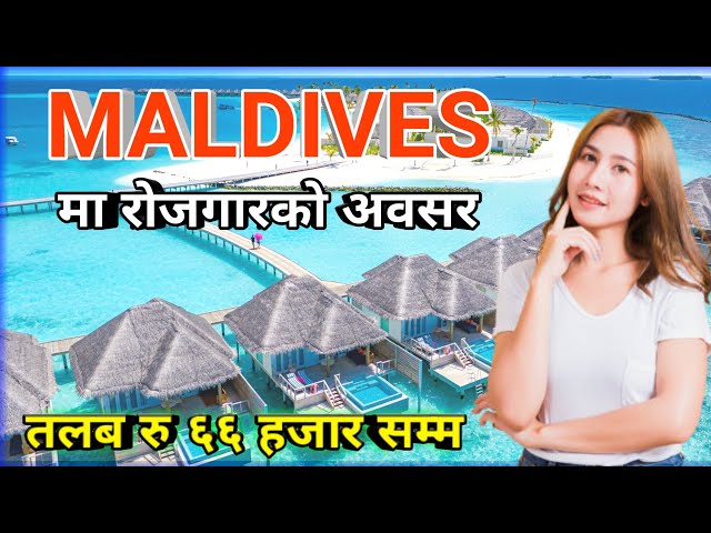 Maldives working visa for Nepali | Maldives job vacancy 2023 |