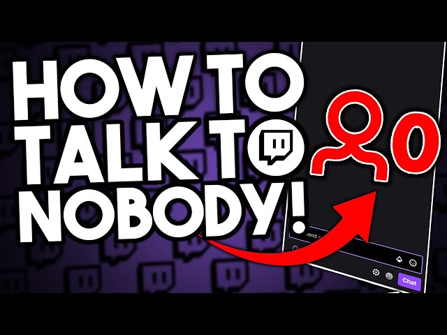 How To Talk To YOURSELF ON Twitch!
