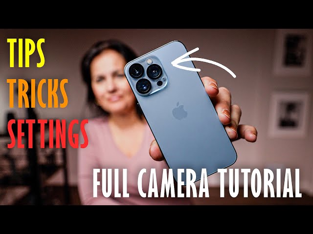 iPhone 13 Pro & 13 Pro Max | IN DEPTH TUTORIAL | How to use Camera App | settings, tips and tricks