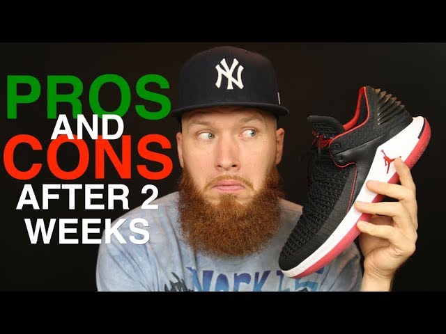 2 WEEKS AFTER PLAYING IN THE JORDAN 32! PROS & CONS!