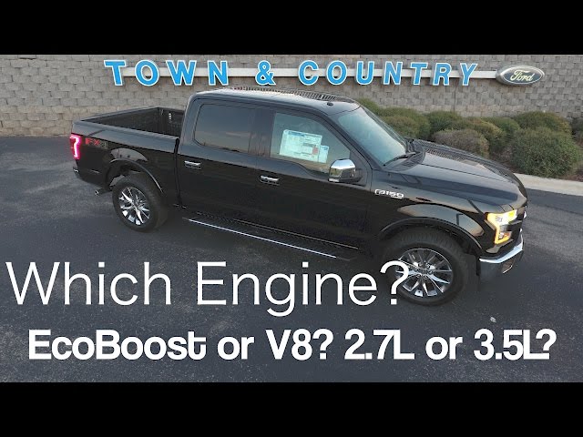 2017 Ford F150 - Which Engine to Choose? EcoBoost or V8? 3.5L or 2.7L?