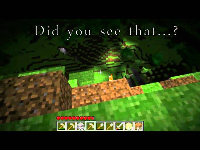 Minecraft spotted UFO