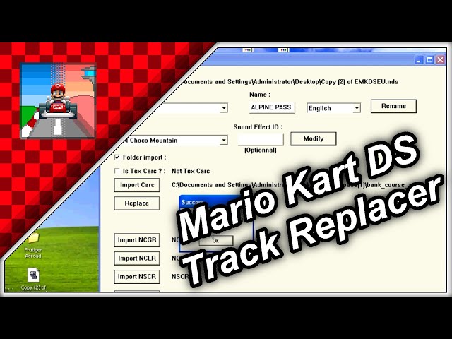 Mario Kart DS Track Replacer - Mario Kart DS