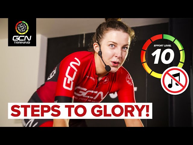 60 Mins Progressive Intervals - Steps To Glory! | GCN Training Workouts Without Music 🔇