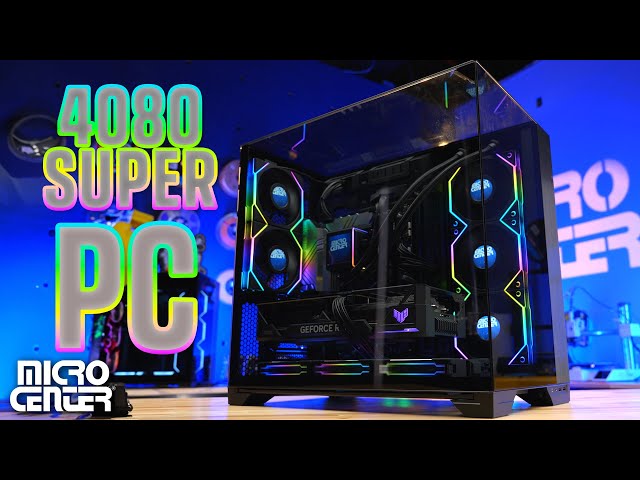 Let's Build a 4080 SUPER PC | Micro Center BYO Month
