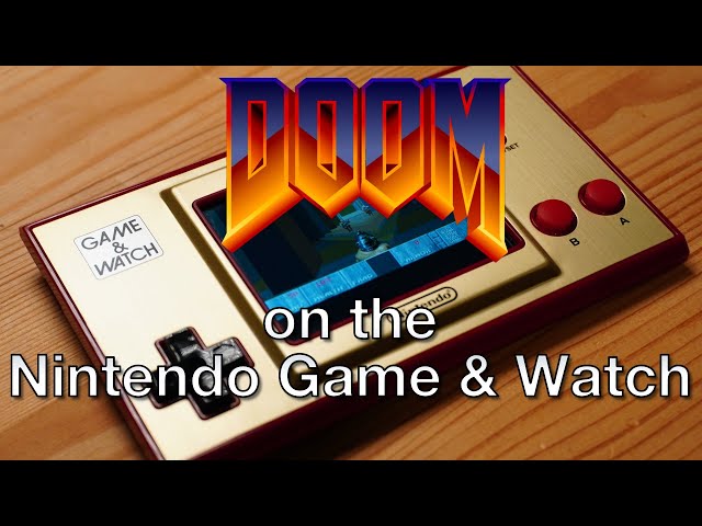 DOOM on the Game and Watch