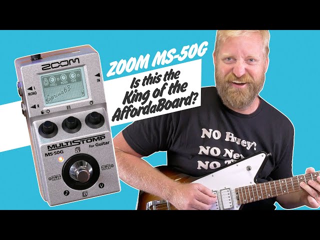 ZOOM MS-50G The "KING" of the Afford-a-Board or a plastic toy? - Weird sounds found nowhere else.