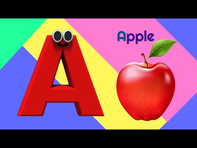 ABC Phonic Song for Toddlers, abc song , A for Apple , Learn ABC Song , Preschool learning video