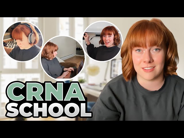 CRNA School Vlog: Episode 0 I Study Setup + Hair Dye