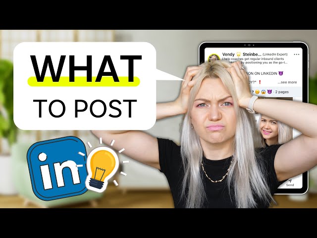 Don't Know What To Post On LinkedIn? Linkedin Post Ideas For Business