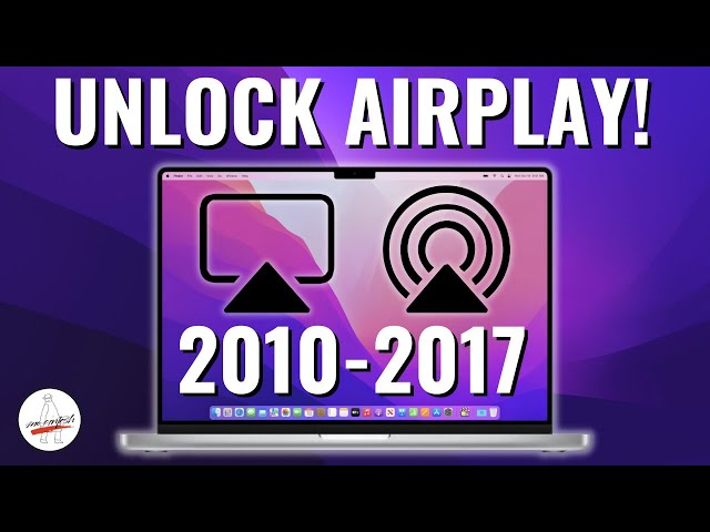Airplay BLOCKED! How to unlock it on 2010-2017 Macs with OpenCore Legacy Patcher & macOS Monterey
