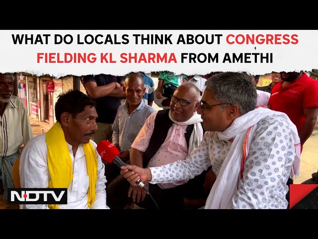 Amethi News | What Do Locals Think About Congress Fielding Gandhi Loyalist KL Sharma From Amethi?
