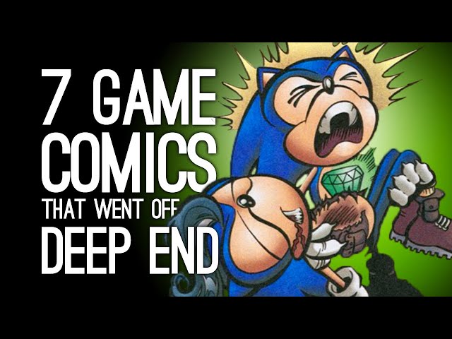 7 Times Videogame Comics Went Off the Deep End