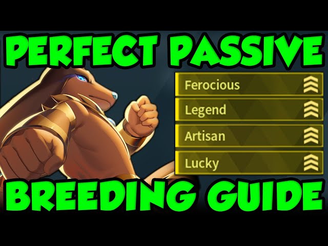 THE BEST WAY TO GET A PERFECT 4 PASSIVE PAL THROUGH BREEDING IN PALWORLD! Palworld Breeding Guide