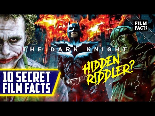 'The Dark Knight' Film Facts - Ten Things You Didn’t Know