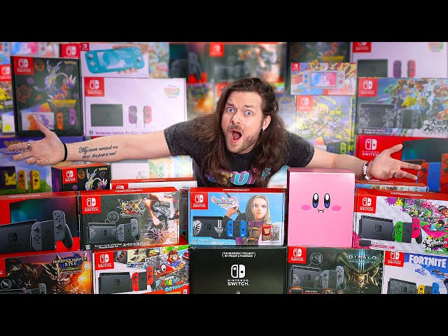 I Bought EVERY Nintendo Switch Console EVER Made!