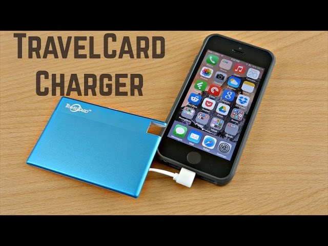 TravelCard Portable iPhone Charger Review