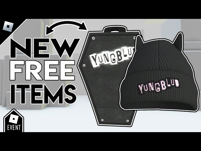 ROBLOX FREE ITEMS: YUNG BLUD EVENT ITEMS 😈 🩸