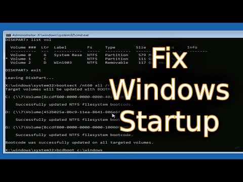 How to Fix Startup Repair in Windows 10 | System Reserved
