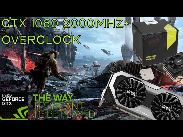 AMD 880k + GTX 1060 6gb Gaming Star Wars Battlefront Ultra 1440P DSR