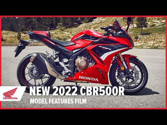 New 2022 CBR500R Model Features Film