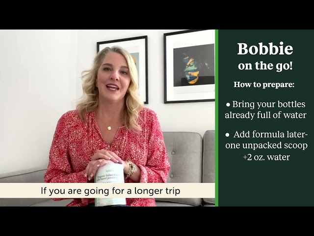 Bobbie Customer Support Q&A: Making Bobbie on the go
