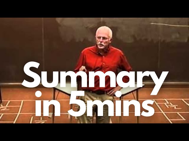 (5min Summary) Marty Lobdell - Study Less Study Smart