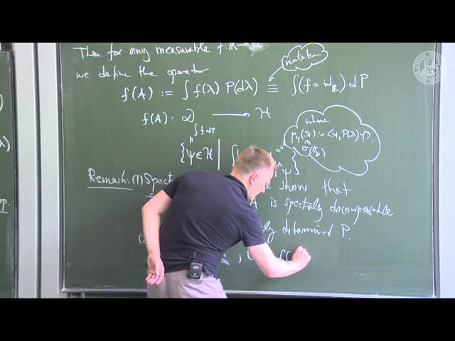 Spectral Theorem - L11 - Frederic Schuller