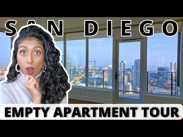 Diega Empty Apartment Tour and Plans | San Diego Moving Series | Eshi Jay