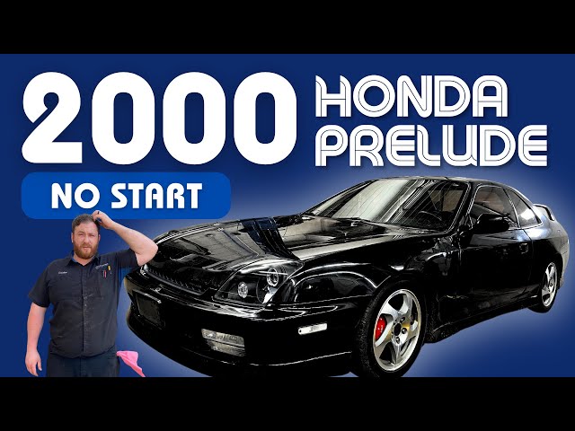 2000 Honda Prelude Crank/No Start