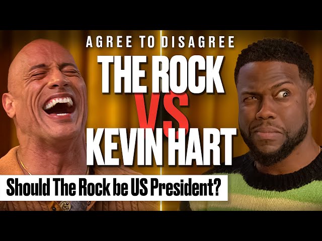 The Rock & Kevin Hart Argue Over The Internets Biggest Debates | Agree To Disagree | @LADbible
