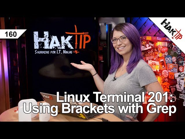 Linux Terminal 201: Using Brackets with Grep - HakTip 160