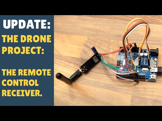 UPDATE: The Drone / Quadcopter Project: The Remote Control Receiver...