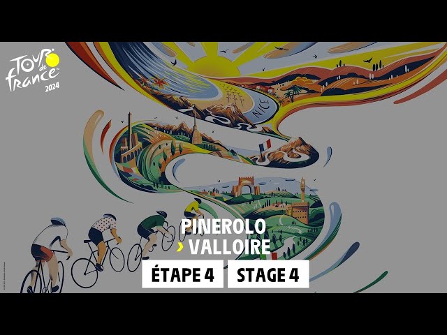 Stage 4 : Pinerolo - Valloire #TourdeFrance 2024