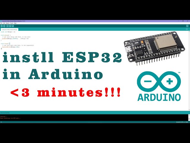 Lesson1- How to install the ESP32 Board in Arduino IDE in 3 minutes