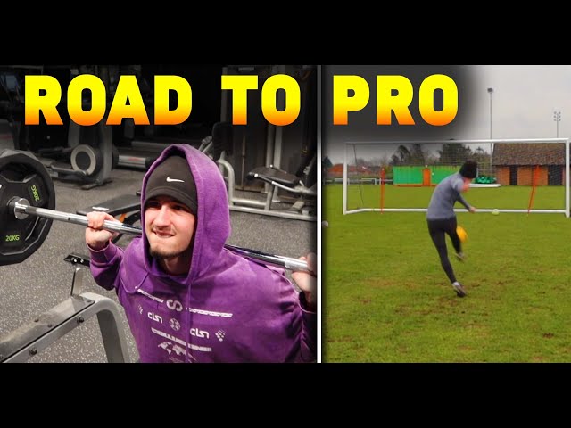 MY NEW PROFESSIONAL FOOTBALL PROGRAMME... (DAY IN THE LIFE OF A FOOTBALLER)