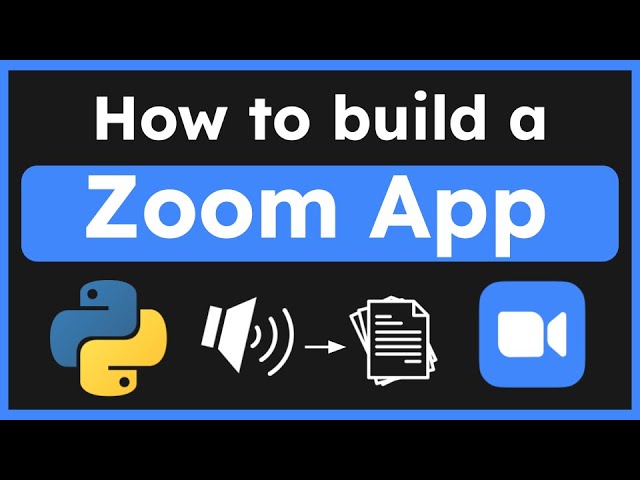 🚀 Master Python & Zoom API | Build a Server-to-Server App That Transcribes Recordings